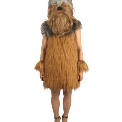 HPO Unisex Women's Hairy Warrior Ape Military Leader Resistance Fighter Multiple Colors Option Cosplay Unisex Costume And Wig Bundle