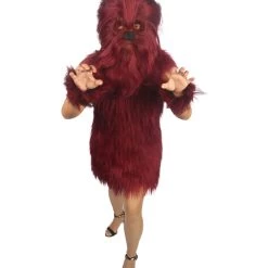 HPO Unisex Women's Hairy Warrior Ape Military Leader Resistance Fighter Multiple Colors Option Cosplay Unisex Costume And Wig Bundle