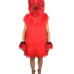 HPO Unisex Women's Hairy Warrior Ape Military Leader Resistance Fighter Multiple Colors Option Cosplay Unisex Costume And Wig Bundle