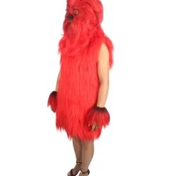 HPO Unisex Women's Hairy Warrior Ape Military Leader Resistance Fighter Multiple Colors Option Cosplay Unisex Costume And Wig Bundle