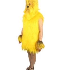 HPO Unisex Women's Hairy Warrior Ape Military Leader Resistance Fighter Multiple Colors Option Cosplay Unisex Costume And Wig Bundle