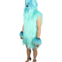 HPO Unisex Women's Hairy Warrior Ape Military Leader Resistance Fighter Multiple Colors Option Cosplay Unisex Costume And Wig Bundle