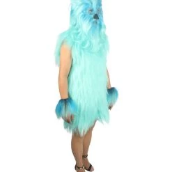 HPO Unisex Women's Hairy Warrior Ape Military Leader Resistance Fighter Multiple Colors Option Cosplay Unisex Costume And Wig Bundle