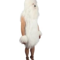 HPO Unisex Women's Hairy Warrior Ape Military Leader Resistance Fighter Multiple Colors Option Cosplay Unisex Costume And Wig Bundle