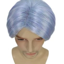 HPO K-Pop | Men's Short Straight Middle Part Grey K Pop Cosplay Wig | Premium Breathable Capless Cap 17 HPO K-Pop | Men's Short Straight Middle Part Grey K Pop Cosplay Wig | Premium Breathable Capless Cap