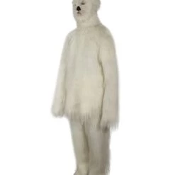 HPO Furry Dog Collection | Men's White Furry Cat Cosplay Costume With Tail