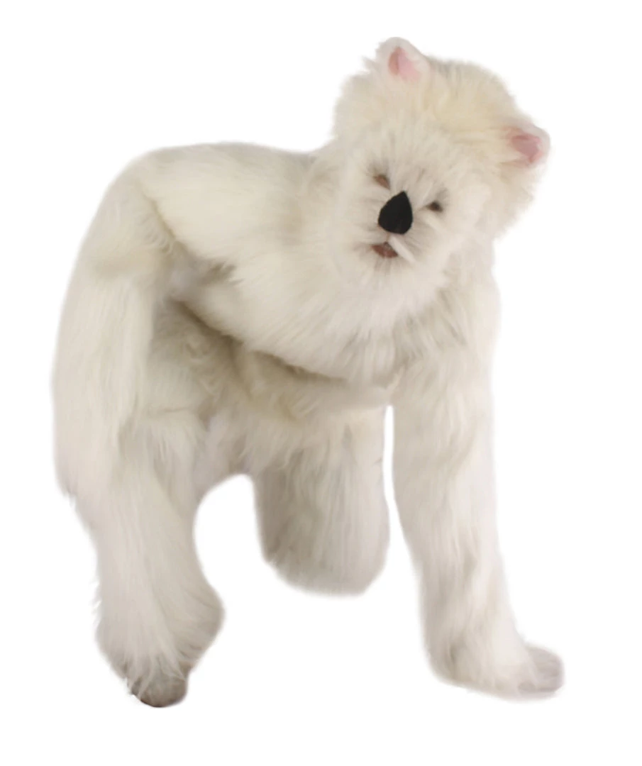 HPO Furry Dog Collection | Men's White Spiked Furry Dog Cosplay Costume With Tail 1 HPO Furry Dog Collection | Men's White Spiked Furry Dog Cosplay Costume With Tail