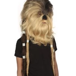 HPO Men's Long Hairy Elder Warrior Ape Military Leader Resistance Fighter Wig | Blonde Cosplay Wig | Premium Breathable Capless Cap