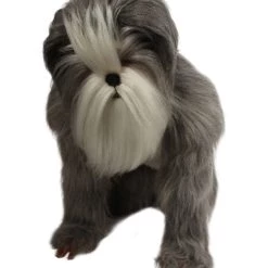 HPO Furry Dog Collection | Men's White And Grey Straight Long Furry Dog Cosplay Costume With Tail 13 HPO Furry Dog Collection | Men's White And Grey Straight Long Furry Dog Cosplay Costume With Tail