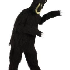 HPO Black Bear Costume With Mask - Long Synthetic Fibers Bundle Men's 14 HPO Black Bear Costume With Mask - Long Synthetic Fibers Bundle Men's