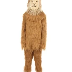HPO Lion Costume With Mask - Long Synthetic Fibers Bundle Men's