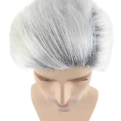 HPO Fantasy Wig For Cosplay | Gray Mens Wig | Premium Breathable Capless Cap