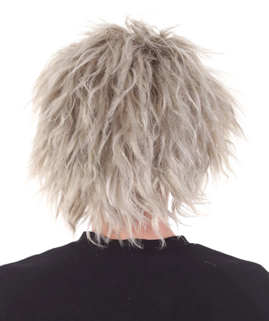 HPO Haunted House TV Mens Wig | White Celebrity Cosplay Halloween Wig 4 HPO Haunted House TV Mens Wig | White Celebrity Cosplay Halloween Wig