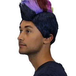 HPO Men's Mohawk Wig | Cosplay Halloween Wig | Premium Breathable Capless Cap