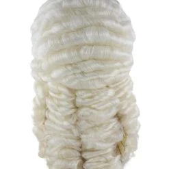 HPO Judge Mens Wig | White Historical Wig 12 HPO Judge Mens Wig | White Historical Wig
