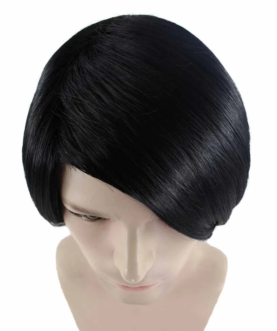 HPO King Of Pop Mens Wig | Black Pop Star Celebrity Wig | Premium Breathable Capless Cap Men's 8 HPO King Of Pop Mens Wig | Black Pop Star Celebrity Wig | Premium Breathable Capless Cap Men's