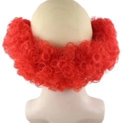 HPO Men's Bald Curly Red Mens Clown Wig | Red Wig With Cap 11 HPO Men's Bald Curly Red Mens Clown Wig | Red Wig With Cap