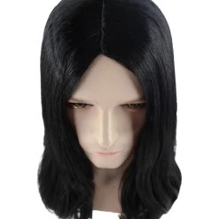 HPO Old World Vampire Wig | Mens Cosplay Halloween Wig | Premium Breathable Capless Cap