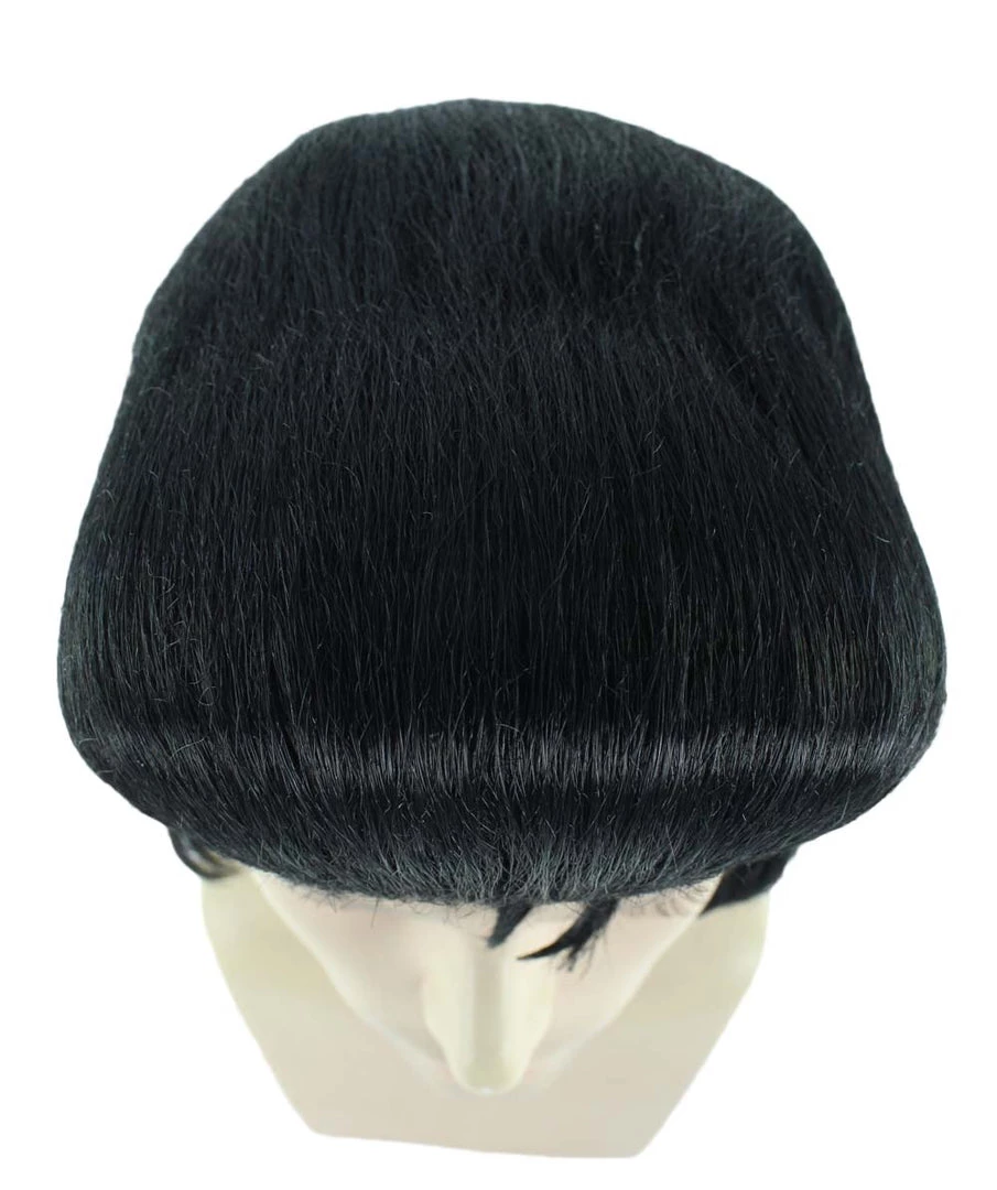 HPO Men's Men Fashion Cosplay Black Wig | Premium Breathable Capless Cap 7 HPO Men's Men Fashion Cosplay Black Wig | Premium Breathable Capless Cap