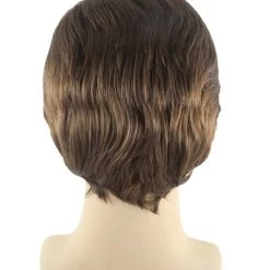 HPO Men's Men Brown Wig With Moustache Set | Cosplay Halloween Wig | Premium Breathable Capless Cap 12 HPO Men's Men Brown Wig With Moustache Set | Cosplay Halloween Wig | Premium Breathable Capless Cap