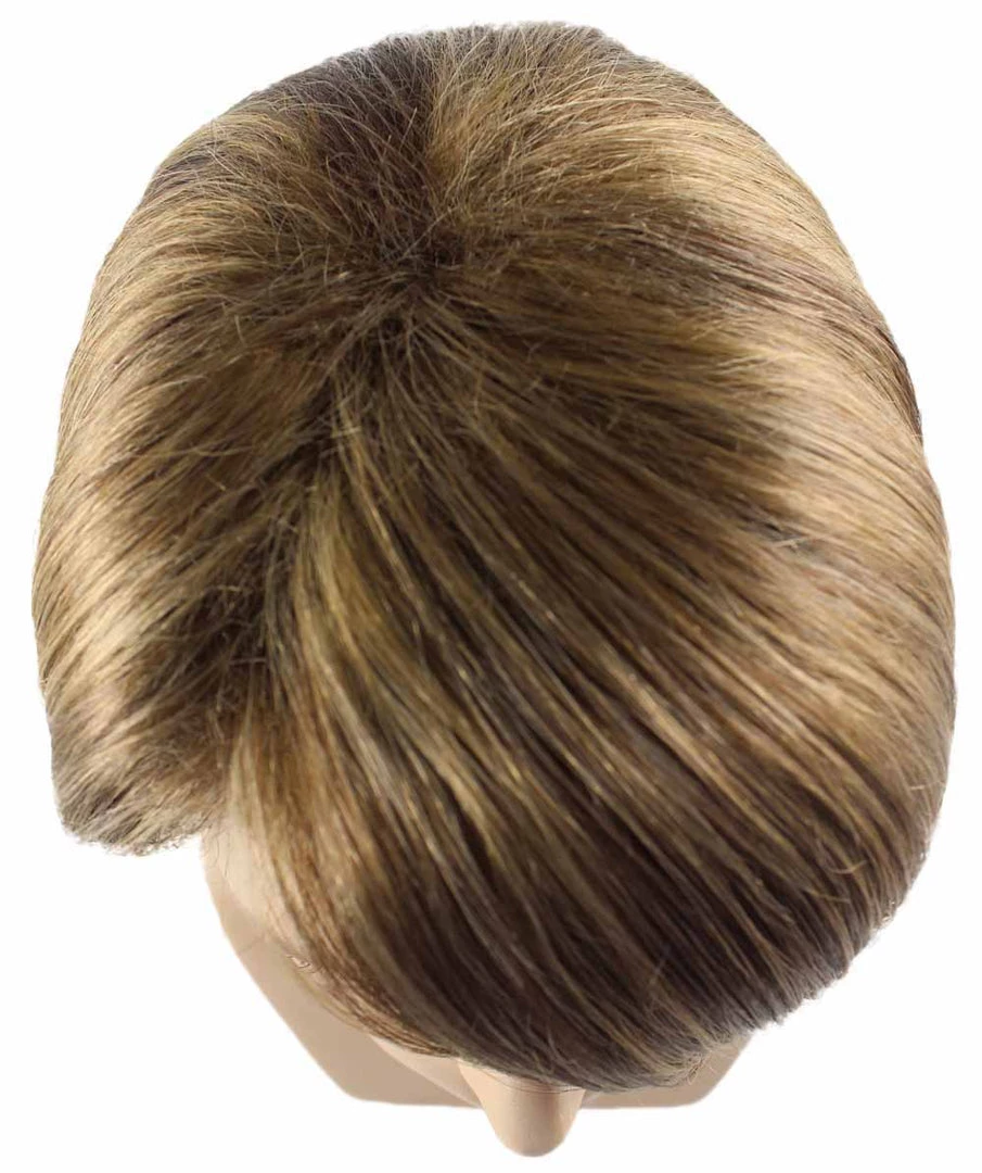 HPO Men Fancy Brown Wig | Cosplay Halloween Wig | Premium Breathable Capless Cap 7 HPO Men Fancy Brown Wig | Cosplay Halloween Wig | Premium Breathable Capless Cap