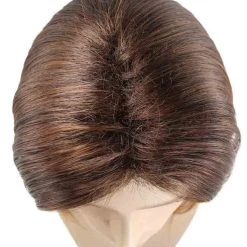 HPO Men's Men Fancy Brown Wig | Cosplay Halloween Wig | Premium Breathable Capless Cap