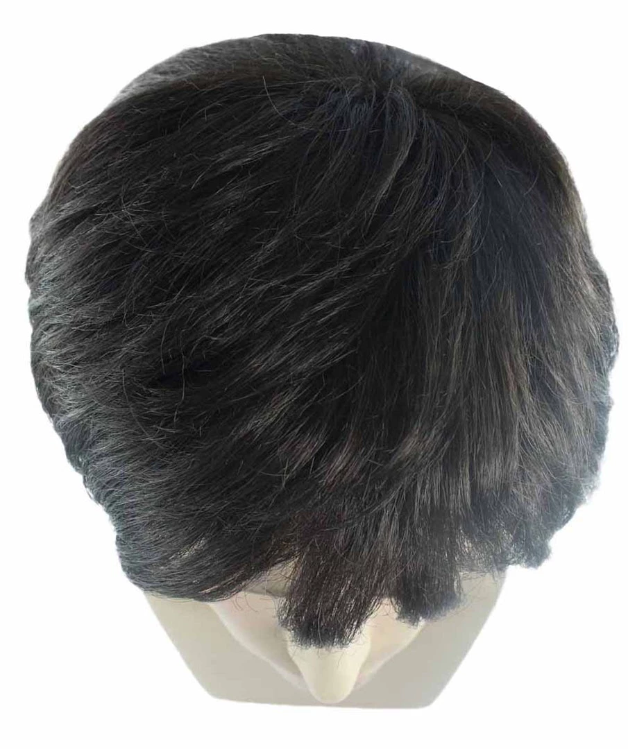HPO Men Fancy Brown Short Wig | Premium Breathable Capless Cap 8 HPO Men Fancy Brown Short Wig | Premium Breathable Capless Cap