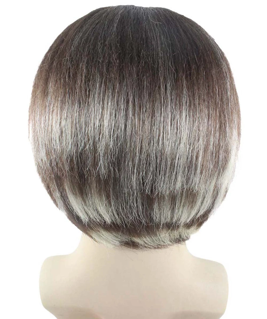 HPO Men's Men Brown Wig With Moustache Set | Cosplay Halloween Wig | Premium Breathable Capless Cap 4 HPO Men's Men Brown Wig With Moustache Set | Cosplay Halloween Wig | Premium Breathable Capless Cap