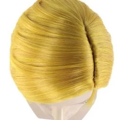 HPO Adult Men's Adventure Gaming Wig | Yellow Cosplay Wig | Premium Breathable Capless Cap