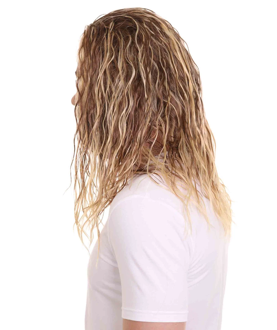 HPO Men's Sea Hero Wig & Beard Set | Cosplay Halloween Wig | Premium Breathable Capless Cap 6 HPO Men's Sea Hero Wig & Beard Set | Cosplay Halloween Wig | Premium Breathable Capless Cap