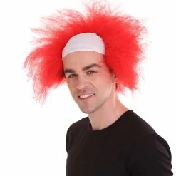 HPO Half Bald Head Mens Short Wig, Grey Men's 51 HPO Half Bald Head Mens Short Wig, Grey Men's