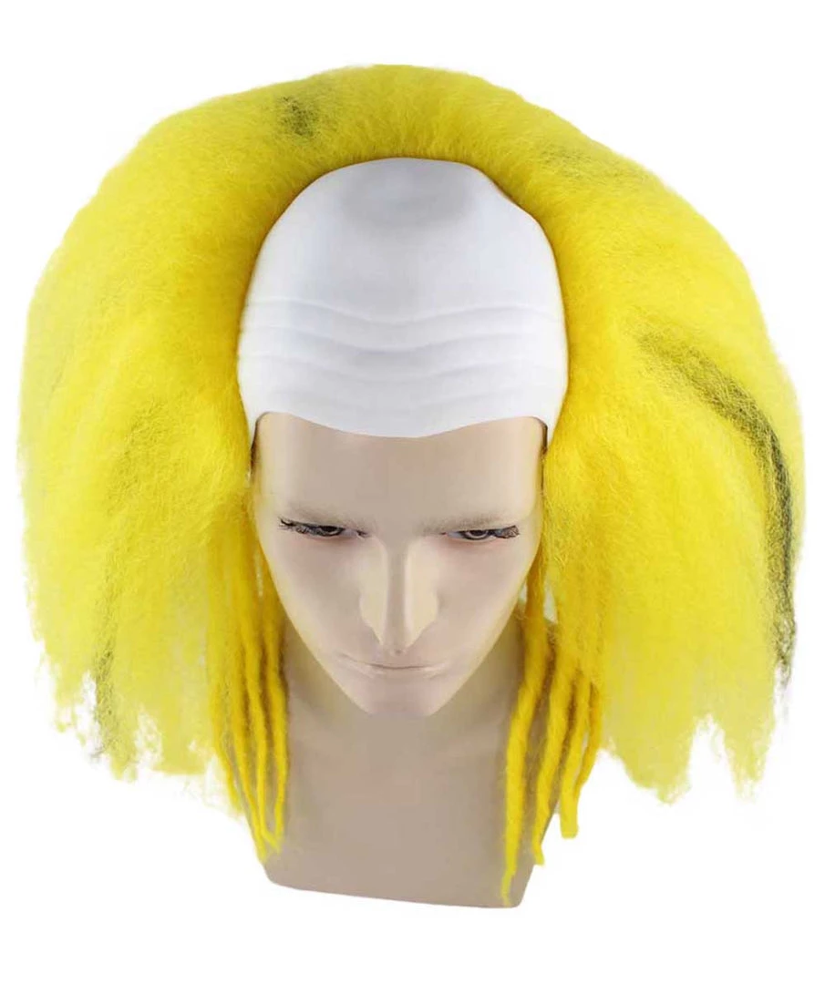 HPO Bald Clown Mens Wig | Multiple Color Choice Men's 32 HPO Bald Clown Mens Wig | Multiple Color Choice Men's