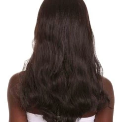 HPO Women's Black Straight Medium Length Imperial Army Wig | Premium Breathable Capless Cap 12 HPO Women's Black Straight Medium Length Imperial Army Wig | Premium Breathable Capless Cap