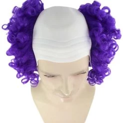 HPO Mens Scary Bald Clown Curly Wigs Collection | Cosplay Halloween Wigs Men's