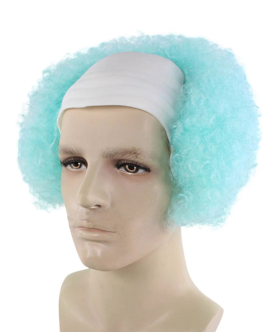 HPO Unisex Scary Bald Clown Afro Wigs Collections | Halloween Wigs Women's 17 HPO Unisex Scary Bald Clown Afro Wigs Collections | Halloween Wigs Women's