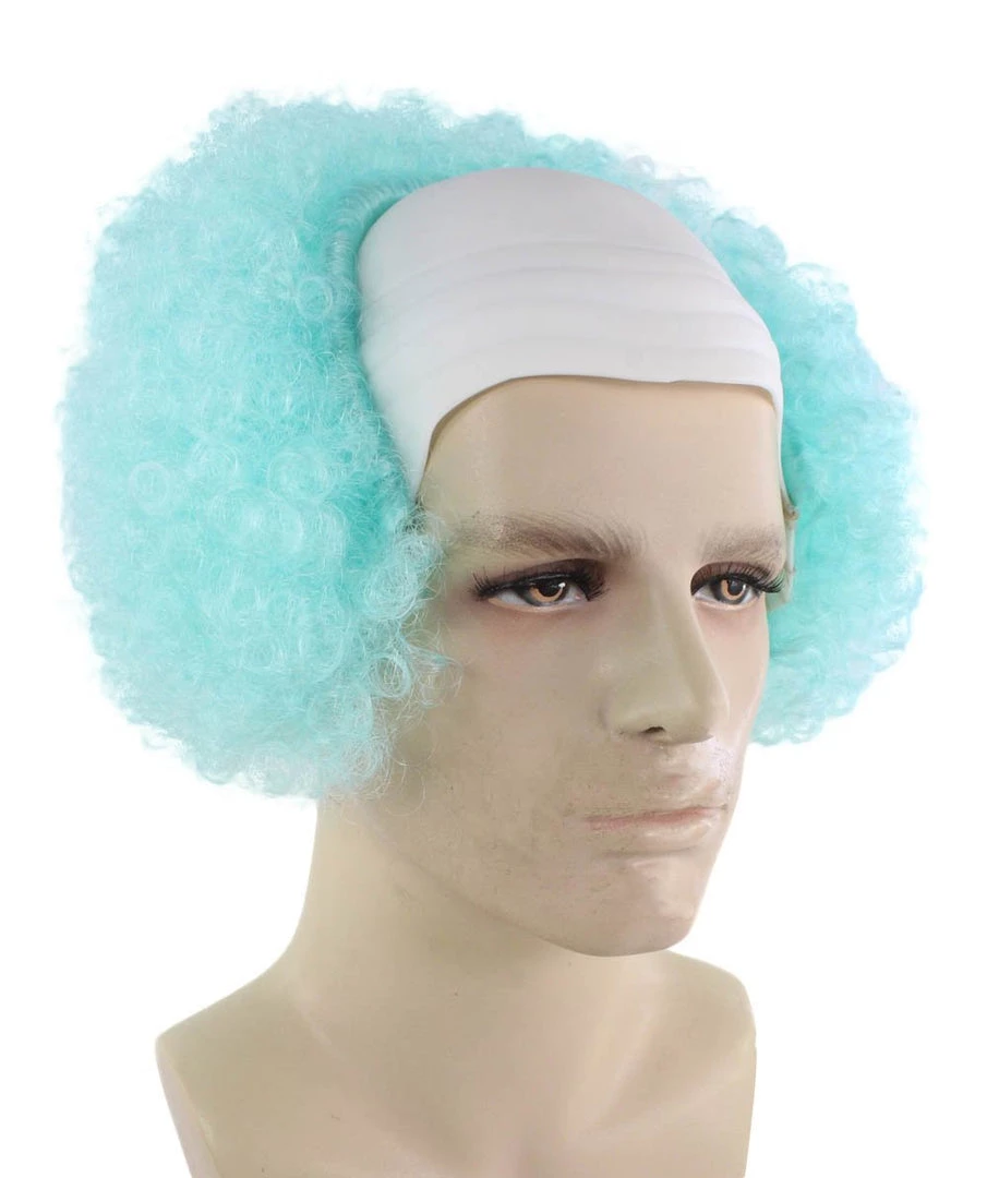 HPO Unisex Scary Bald Clown Afro Wigs Collections | Halloween Wigs Women's 21 HPO Unisex Scary Bald Clown Afro Wigs Collections | Halloween Wigs Women's