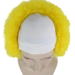 HPO Unisex Scary Bald Clown Afro Wigs Collections | Halloween Wigs Women's 66 HPO Unisex Scary Bald Clown Afro Wigs Collections | Halloween Wigs Women's
