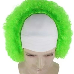 HPO Unisex Scary Bald Clown Afro Wigs Collections | Halloween Wigs Women's 72 HPO Unisex Scary Bald Clown Afro Wigs Collections | Halloween Wigs Women's