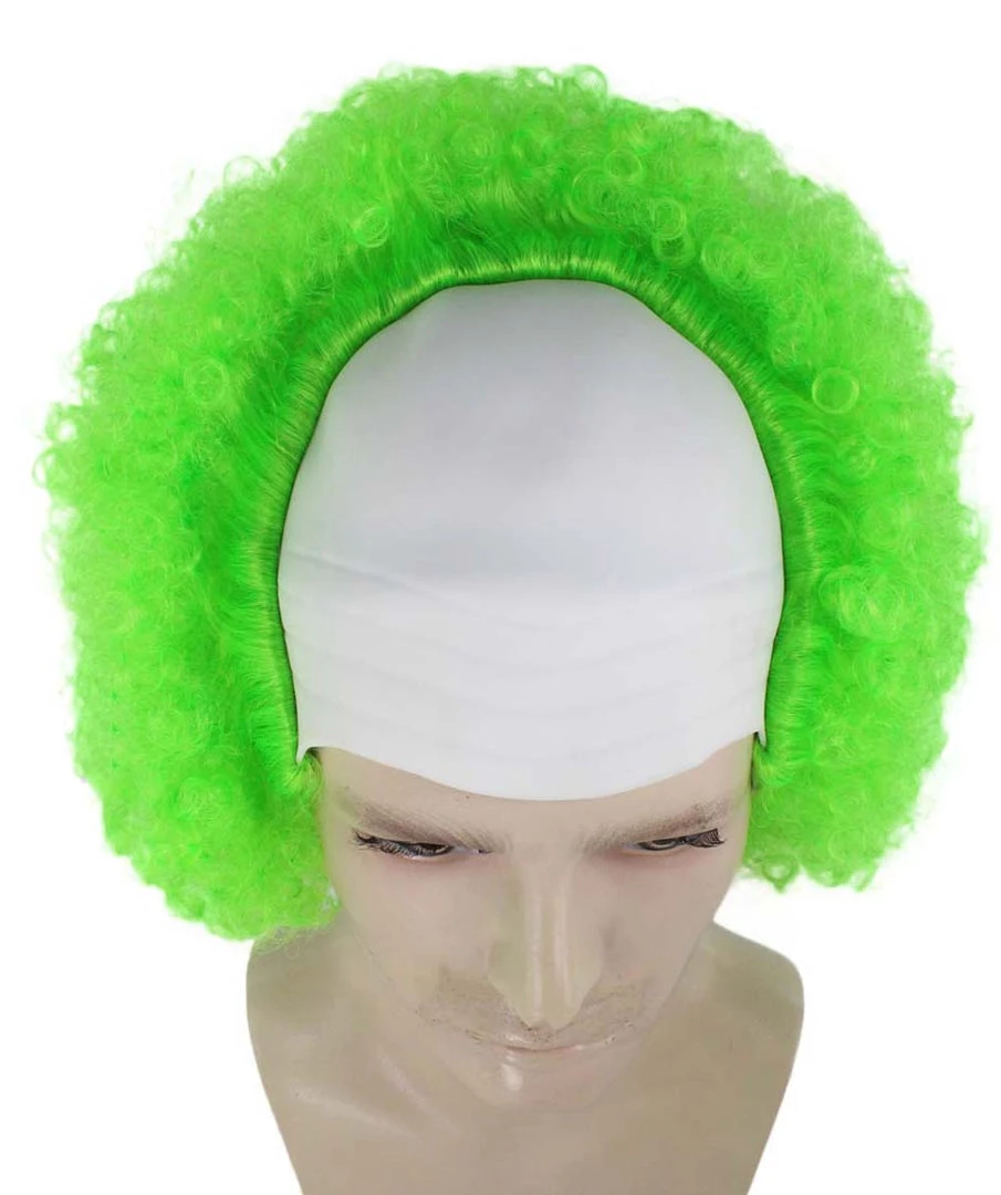 HPO Unisex Scary Bald Clown Afro Wigs Collections | Halloween Wigs Women's 36 HPO Unisex Scary Bald Clown Afro Wigs Collections | Halloween Wigs Women's