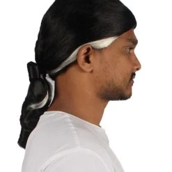 HPO Men's Men Style Rock Star Black Wig | Premium Breathable Capless Cap 15 HPO Men's Men Style Rock Star Black Wig | Premium Breathable Capless Cap