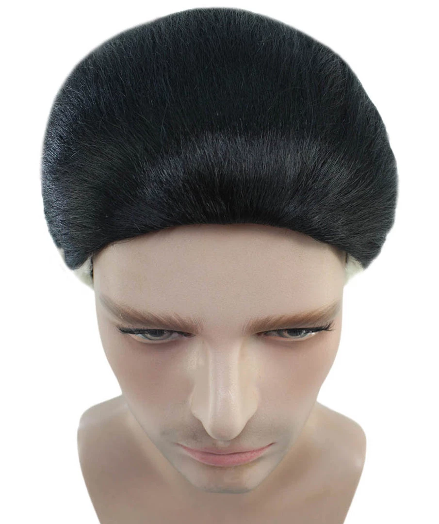 HPO Men's Men Style Rock Star Black Wig | Premium Breathable Capless Cap 8 HPO Men's Men Style Rock Star Black Wig | Premium Breathable Capless Cap