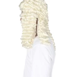 HPO Men Curly Colonial Judge Wig | Premium Breathable Capless Cap Men's
