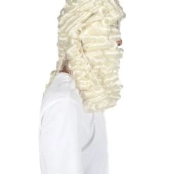 HPO Men Curly Colonial Judge Wig | Premium Breathable Capless Cap Men's