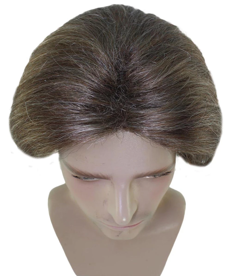 HPO Men's Stars Movie Mens Brown Wig | TV/Movie Wigs | Premium Breathable Capless Cap 8 HPO Men's Stars Movie Mens Brown Wig | TV/Movie Wigs | Premium Breathable Capless Cap