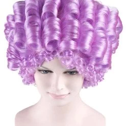HPO Adult Women's Anime Curls Wig | Cosplay Wig Multiple Colors Option | Premium Breathable Capless Cap