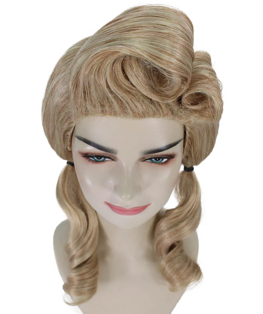HPO Men's Singer Womens Blonde Ponytail Wig | Pop Star Rock Wig | Premium Breathable Capless Cap 8 HPO Men's Singer Womens Blonde Ponytail Wig | Pop Star Rock Wig | Premium Breathable Capless Cap