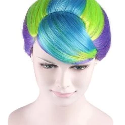 HPO Colorful Babe Sexy Womens Wig | Braided Cosplay Halloween Wig | Premium Breathable Capless Cap Men's 11 HPO Colorful Babe Sexy Womens Wig | Braided Cosplay Halloween Wig | Premium Breathable Capless Cap Men's