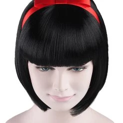 BC Cosplay Princess Snow Wig | Black Character Cosplay Halloween Wig | Premium Breathable Capless Cap 24 BC Cosplay Princess Snow Wig | Black Character Cosplay Halloween Wig | Premium Breathable Capless Cap