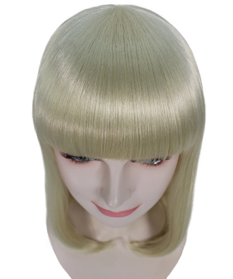 HPO Charm Sunny Blonde Womens Wig | Medium Glamour Cosplay Halloween Wig | Premium Breathable Capless Cap 8 HPO Charm Sunny Blonde Womens Wig | Medium Glamour Cosplay Halloween Wig | Premium Breathable Capless Cap