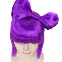HPO Neon Purple Butterfly Womens Wig | Party Ready Fancy Cosplay Halloween Wig | Premium Breathable Capless Cap 15 HPO Neon Purple Butterfly Womens Wig | Party Ready Fancy Cosplay Halloween Wig | Premium Breathable Capless Cap